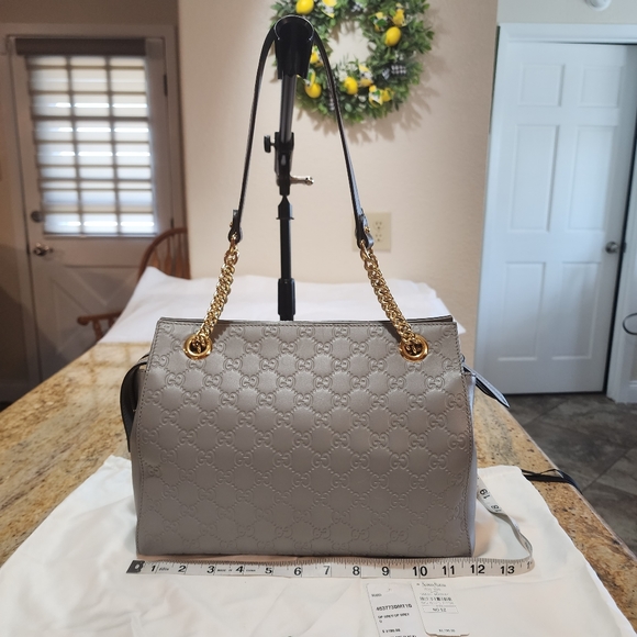 GUCCI Gucci Shima Chain Tote 453773 Tote Bag - Picture 3 of 16